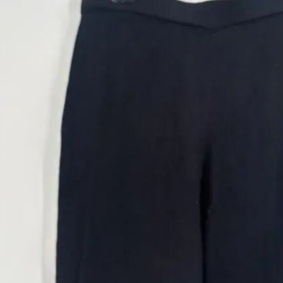 NWT St. John Vintage Pants Womens 14 Black Santana Knit $355 MSRP Wool Blend - Picture 6 of 16